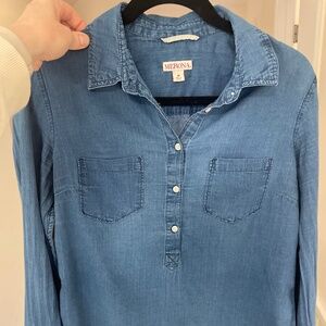 Light denim tunic